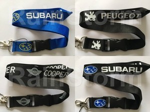 Bike Brand Lanyard NEW UK Seller Black White Car Motorbike Auto