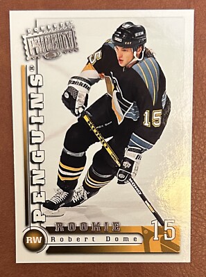 1997-98 Donruss Priority Robert Dome Rookie Pittsburgh Penguins #169