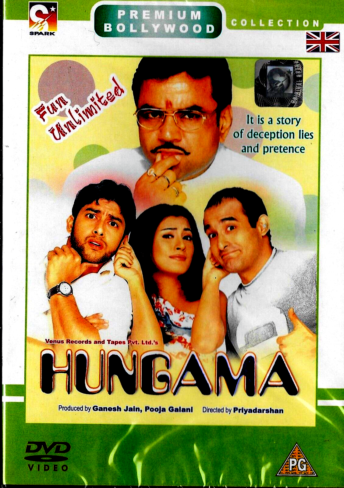 HUNGAMA - AKSHAYE KHANNA - KIMI SEN - NEW BOLLYWOOD DVD – ENGLISH SUBTITLES