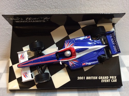 1/43 MINICHAMPS AC4 010301 SILVERSTONE BRITISH GRAND PRIX EVENT CAR 2001 F1 - Picture 3 of 5