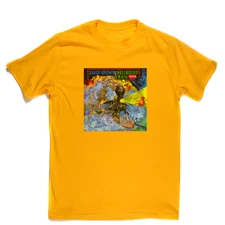 Hell Bound Train Retro Savoy Brown Shirt Classic Yellow Unisex S-5XL LI1090