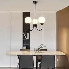 Indoor Ceiling Mounted Light 3-light Ceiling Light Fixture For Bars Aisles New~