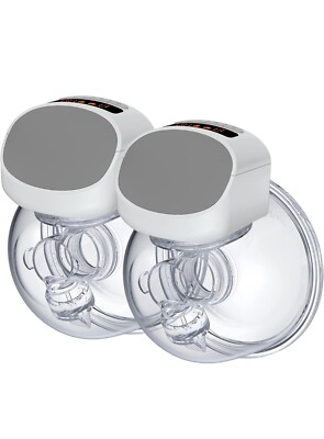 Packs Wearable Breast Pump, Double Hands Free Electric S10 Pro