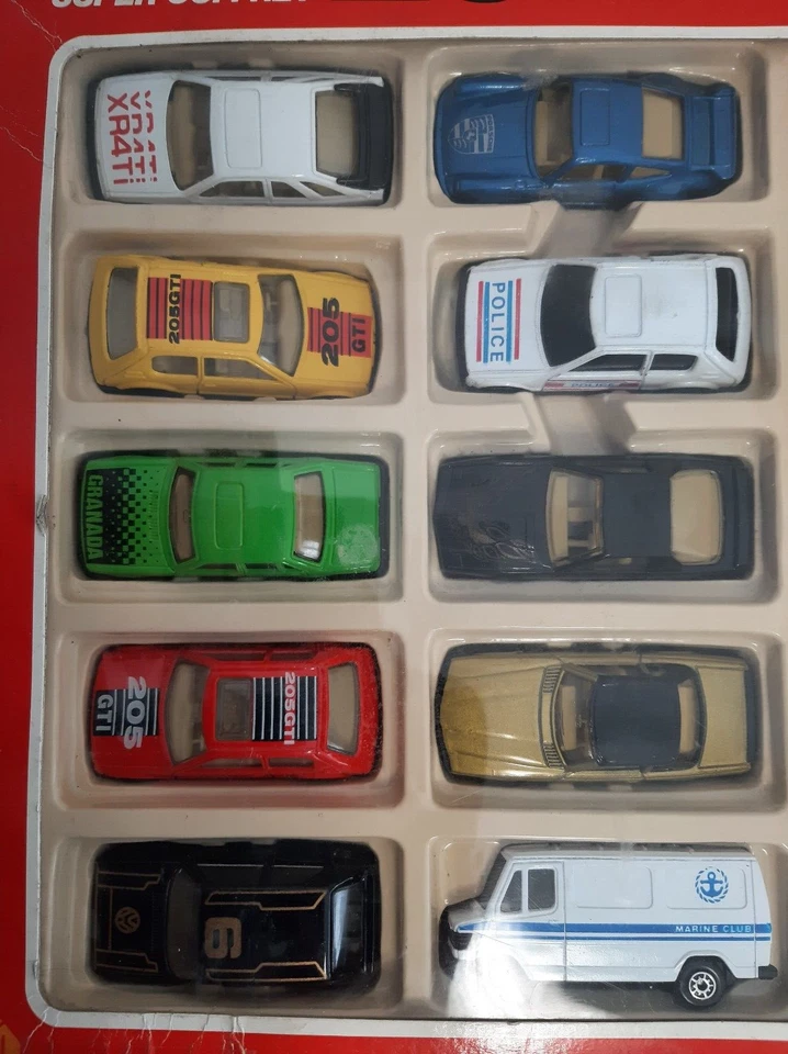 Ancien très grand coffret de voitures " 25 MINI SPORT " - MC TOY - 1/64 - Photo 2/4
