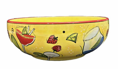 Centrum Margarita Collection 10  Ceramic Serving Bowl  Made for Fortunoff