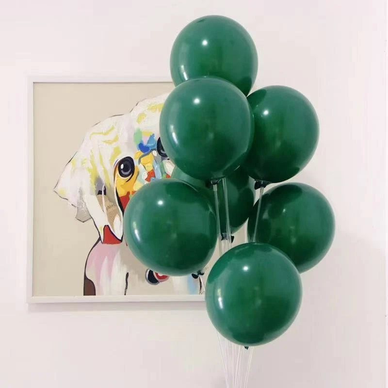 Jungle Safari Green Balloons Arch Garland Kit Baby Birthday Party Decor 106Pcs  - Image 2 of 4