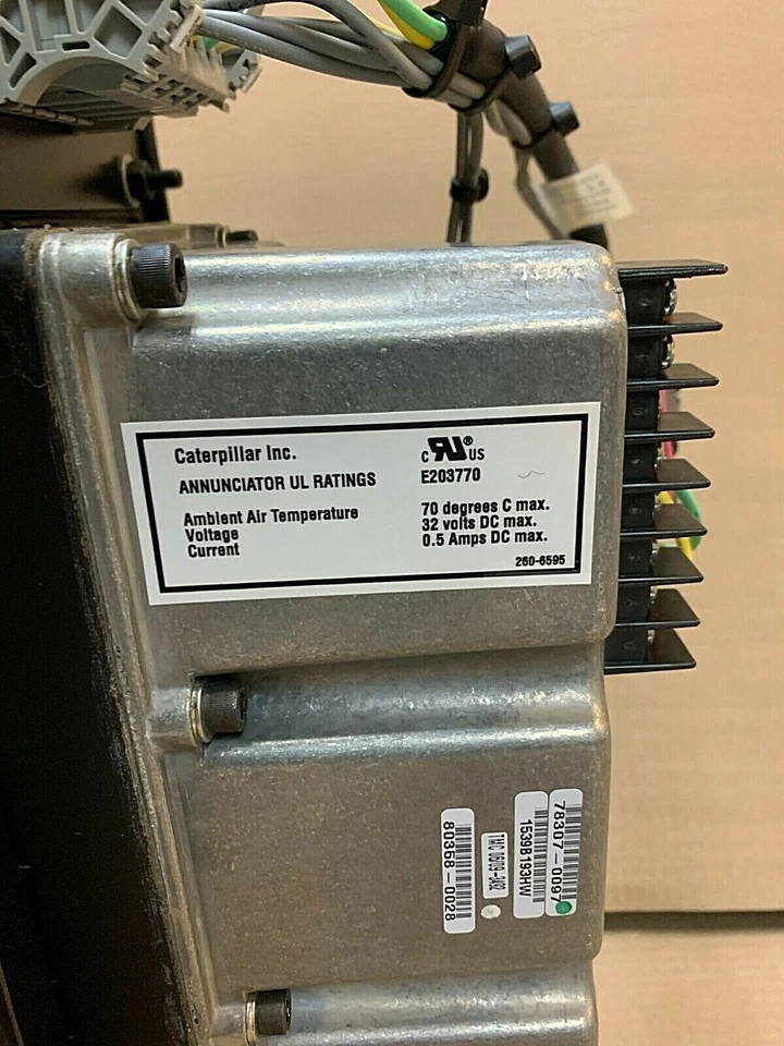 CATERPILLAR READOUT PANEL BOARD AIR TEMPERATURE 32VDC .5 AMPS DC  - Image 3 of 3