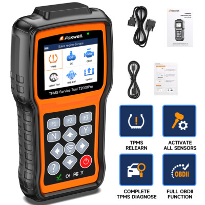 #ad Foxwell T2000 PRO TPMS Tire Sensor Relearn Reset Activate TS100 Programming Tool $169.99
