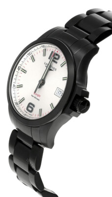 Longines Conquest V.H.P 41mm Quartz Silver Dial Men's Watch L3