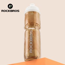 ROCKBROS 670ml Portable Mountain Bike Cycling Water Drink Bottle Kettle 0-70℃