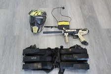 Tippmann Paintball Marker Gun Kit with Mask and Harness with Pods