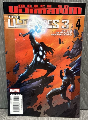 Ultimates 3 #4 2008 Avengers Amazing Spiderman 2007 Series Comic Book -READ