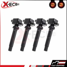 4 UF562 Ignition Coil Pack for 2006-08 Suzuki Grand Vitara V6 2.7L SX4 L4 2.0L