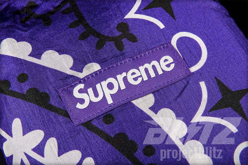 SUPREME ENO ISLANDER NYLON BLANKET PURPLE SS22