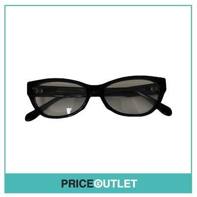 Brille mit klaren Gläsern und schwarzem Gestell UVP 325 £ (11)