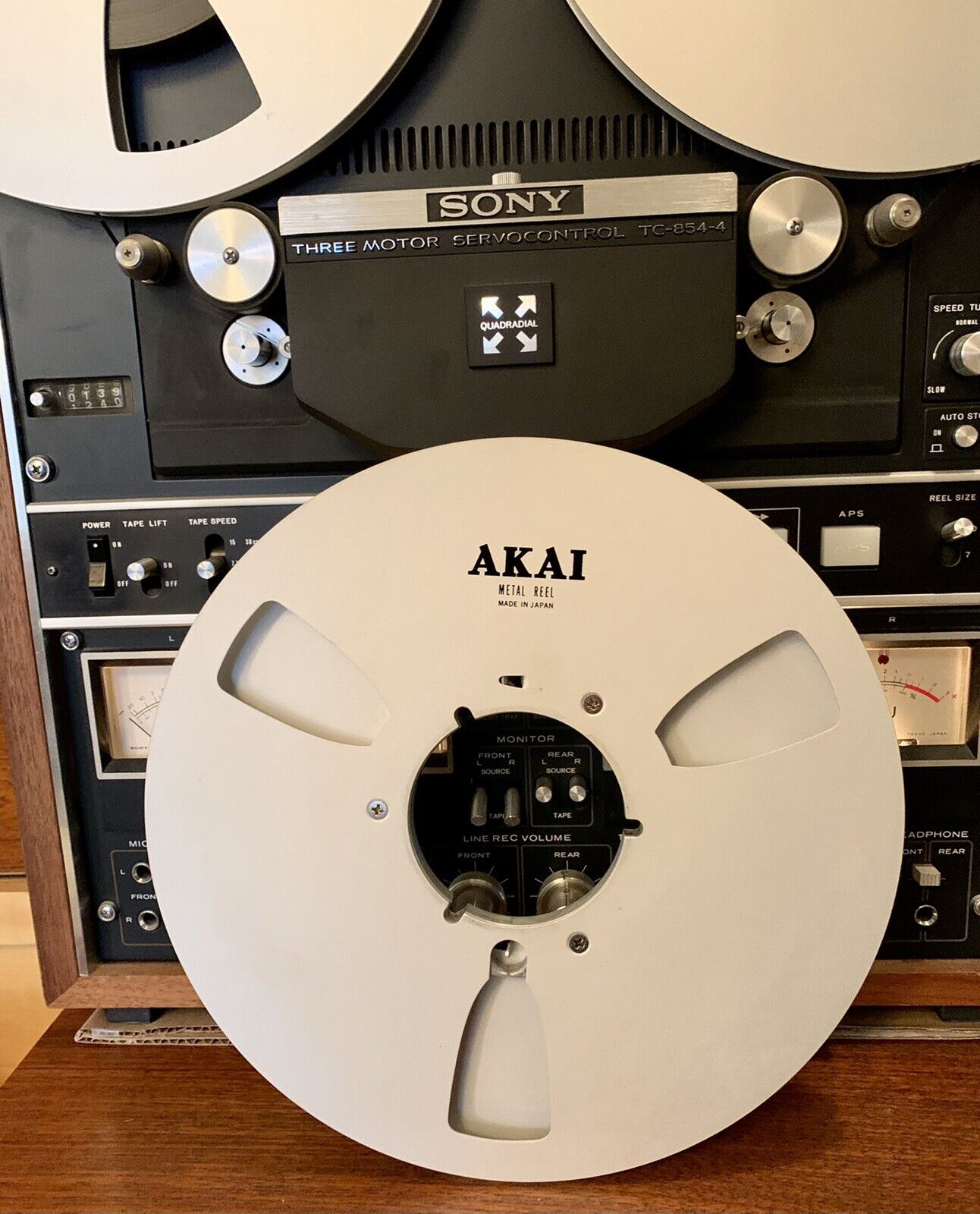 AKAI Metal Reel Cash special price 10.5” Take Up R-10M 4” 1 Tape for No Damage free shipping