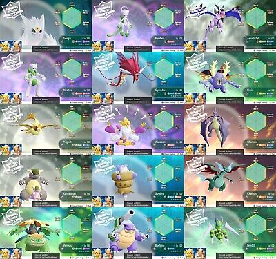 Bundle Mega Evolution Shiny 6IV  Pokemon Let's Go - Pokemon Valley