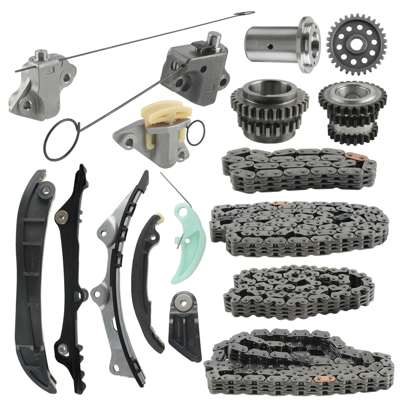 Timing Chain Kit For Maserati Ghibli Levante Quattroporte 3.0L V6 Engine 323513