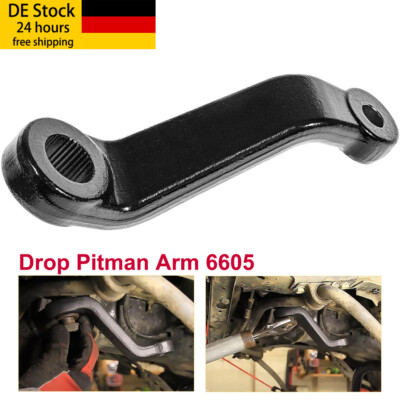 Rough Country Drop Pitman Arm 6605 für Jeep Wrangler TJ YJ 87-06, Cherokee XJ
