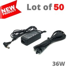 NEW Lot of 50 Genuine Delta AC Adapter ADP-36JH B 12V 3A 36W 5.5 2.5mm w/Cord