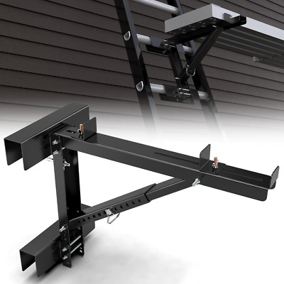 2025 Upgraded Adjustable Ladder Jacks 2 Pack for Scaffolding Platform, Two-Rung 
