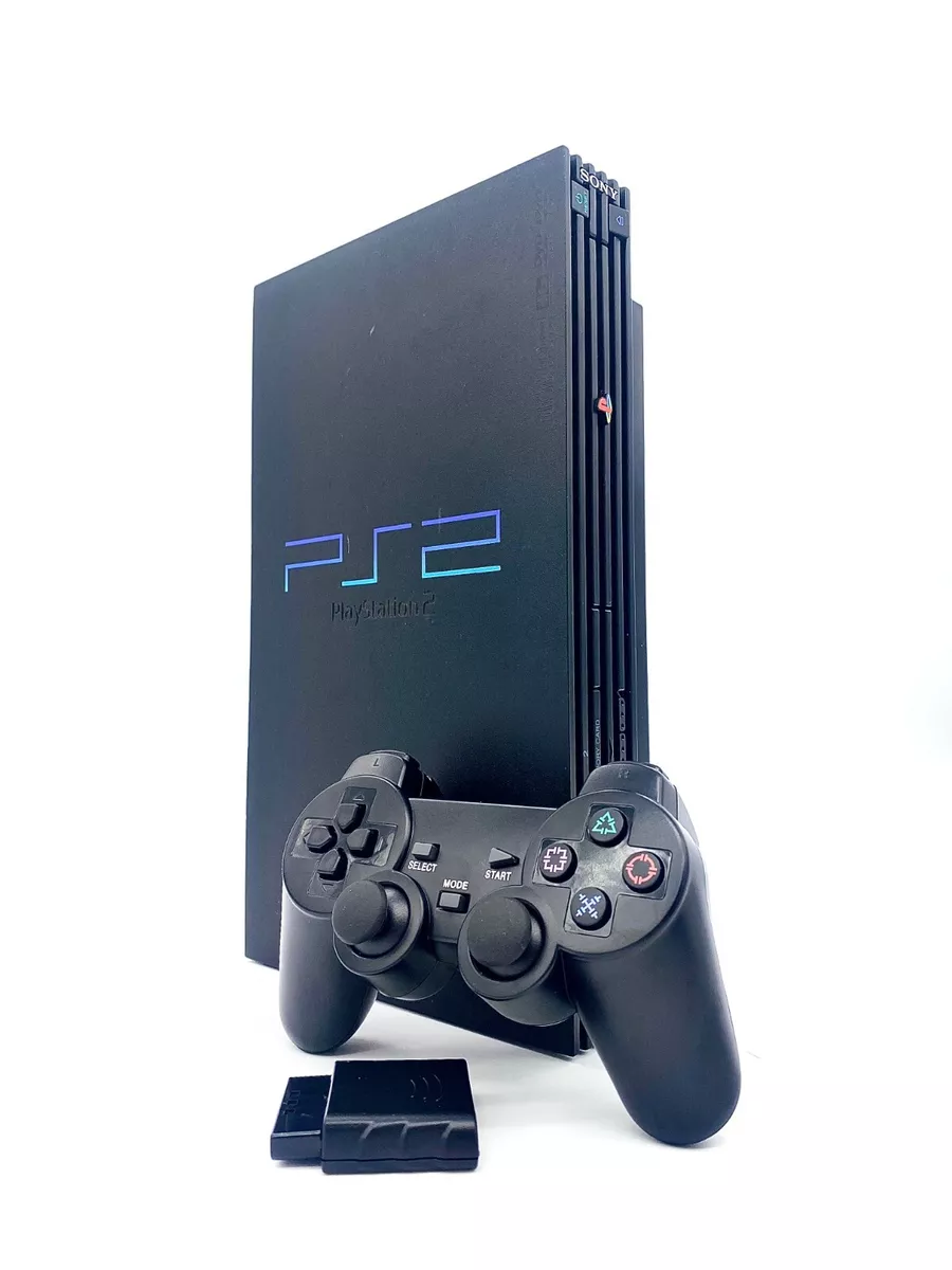 Restored Sony PlayStation 2 PS2 Slim Game Console (Refurbished)