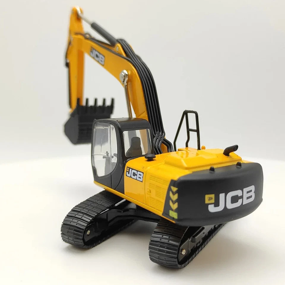 1:76 Scale 76JS001 JCB JS220 Tracked Excavator Engineering Car Alloy Car Model - Image 3 of 4