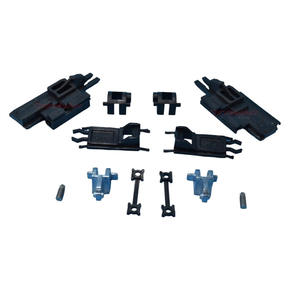 For BMW E39 X5 M5 540i 530i Sunroof Control Rails Pair 54128202295 54128202296 - Image 3 of 4