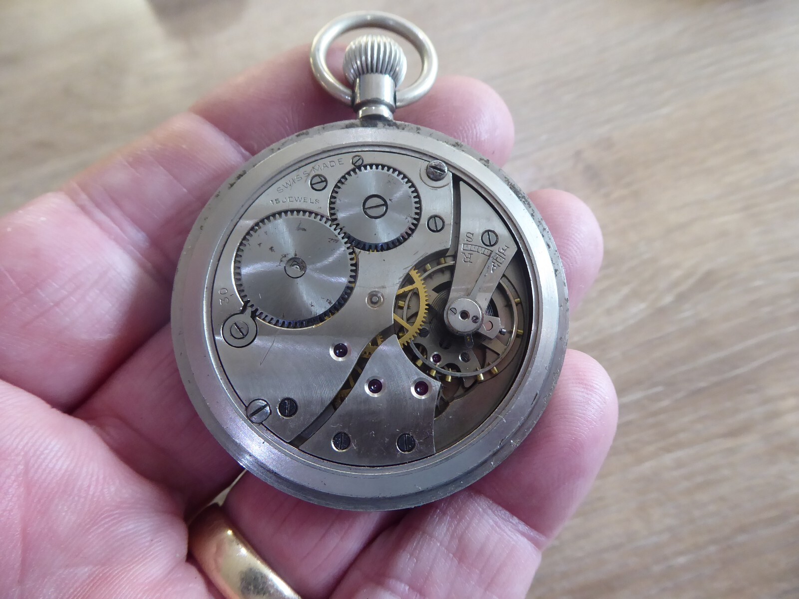 RARE BRAVINGTONS LONDON GSTP MILITARY POCKET WATCH eBay