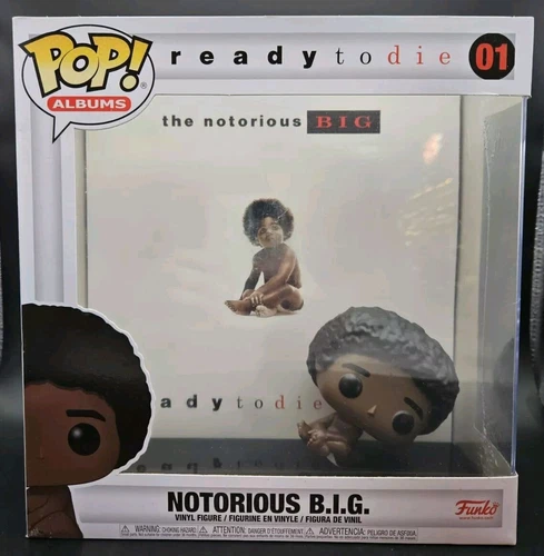2020 Funko Pop! Albums: READY TO DIE Notorious B.I.G Sealed Vinyl Figure NEW