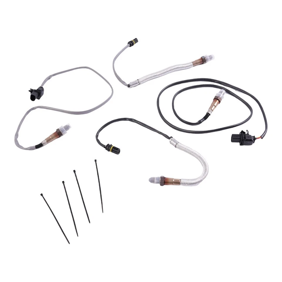 4Pcs Up & Downstream O2 Oxygen Sensor For BMW 128i E82 E88 328i E90 E91 E92 E93 - Image 2 of 3