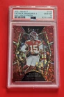 2021 Select Patrick Mahomes Red Disco Prizm /49 PSA 10 Gem Mint