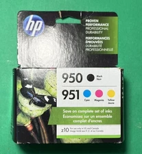 Genuine HP 950 951 Ink Cartridge-B/C/M/Y-For HP8620 8630 Printer-OEM-4PK-2021-23
