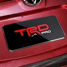 Toyota TRD Pro Exterior Styling License Plate