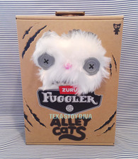 2026 Zuru Fuggler Alley Cats -Cheezee- 9" Plush Monster White Cat New ---READ---