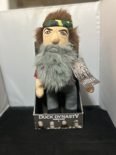 Duck Dynasty Phil Robertson 13" Tall Plush Toy New In Box Collectible 2013 JZ37