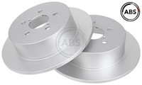 2X Bremsscheibe A.B.S. 17934 2 Bremsscheiben Hinterachse Hinten FüR Subaru