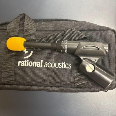 Rational Acoustics RTA-420 Messmikrofon mit Halter Windschutzgehäuse U