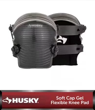 Husky Flexible Soft Cap Work Knee Pads (1-pair)