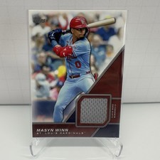 2026 Topps Series 1 - Masyn Winn - Player Worn Memorabilia - St Louis Cardinals
