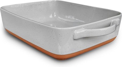 9x13in Deep Porcelain Baking Dish Oven to Table Freezer Safe