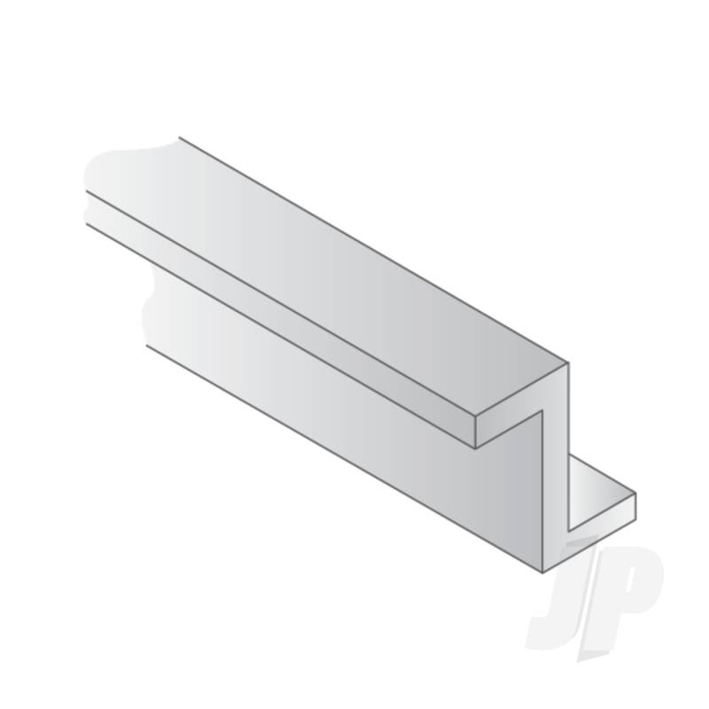 Evergreen 14in (35cm) Plastic Z-Channel .250in (6.3mm) (10 pack)
