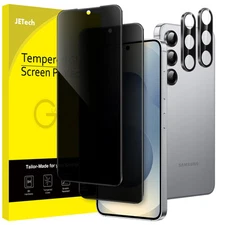 JETech Privacy Screen Protector for Samsung Galaxy S25 / S25+ / S25 Plus 5G