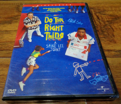 DO THE RIGHT THING (1989) DVD BRAND NEW SEALED ORIGINAL RELEASE (UNIVERSAL)