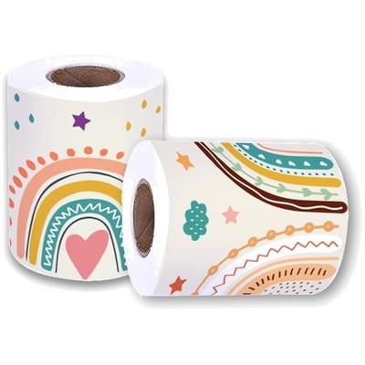 Regenbogen Bullet Board Border, 8cm x 21m, Art Deco Classroom Decor