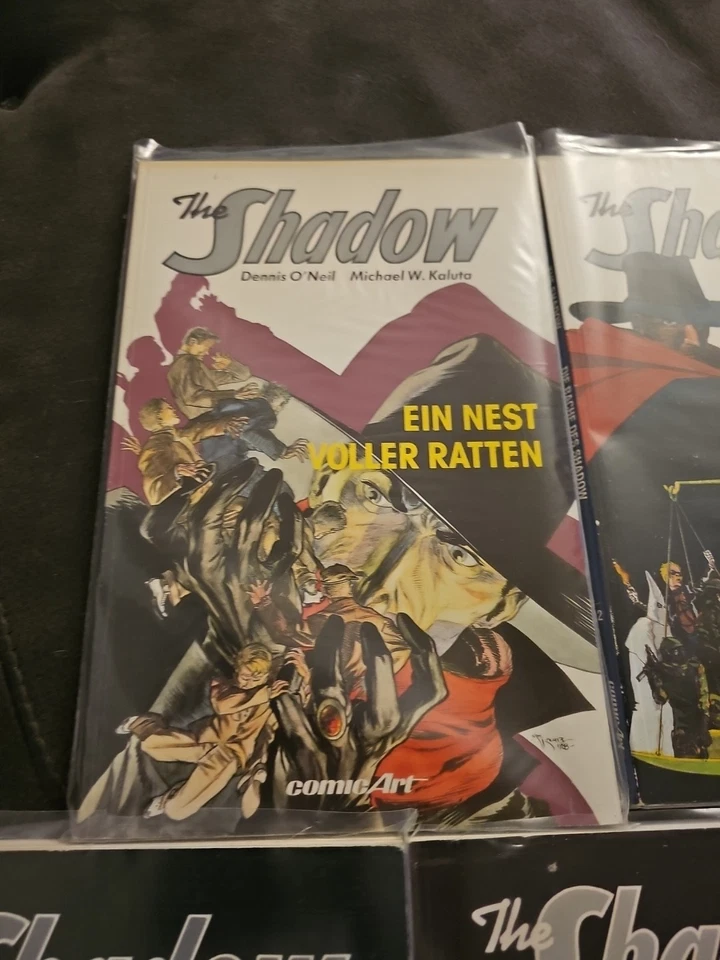 The Shadow Nr. 1 2 3 4 5 Comic Art Carlsen (1990-1992) - 5 Softcover DEUTSCH k2 - Bild 2 von 4