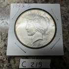 1922-S Peace Silver Dollar *90% US COIN C215