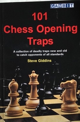 101 Chess Opening Traps by Steve Giddins (1998, paperback)