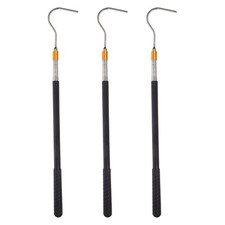3 Pcs RV Awning Opener Puller: Reach Rod Pole for Tent Shelter Camper Canopy -