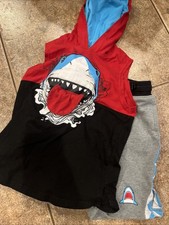 365 Kids From Garanimals Youth Boys Summer Outfit Size 6 Shark
